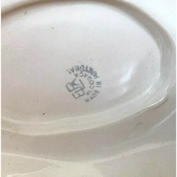 ELPA ALCOBACA Made in Portugal Ivory Large Centerpiece Vase Roman Theme - Picture 9 of 9